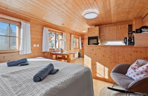 Kublis Apartamento | Gemütliches Chalet mit privater Sauna und schöner Aussicht