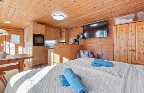 Kublis Apartamento | Gemütliches Chalet mit privater Sauna und schöner Aussicht