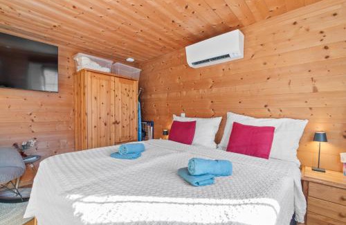 Kublis Apartamento | Gemütliches Chalet mit privater Sauna und schöner Aussicht