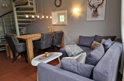 Zandt Casa | Gemütliches Ferienhaus mit Kamin und eigenem Garten in bayerischem Feriendorf