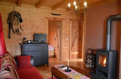 Saal Casa | Gemütliches Holzhaus auf einer Ferienanlage im Western-Style