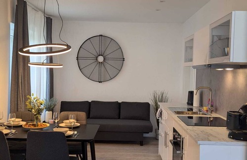 Hamm Apartamento | Gemütliches Studio für Vier Personen im Erdgeschoss in der Nähe vom Maxipark