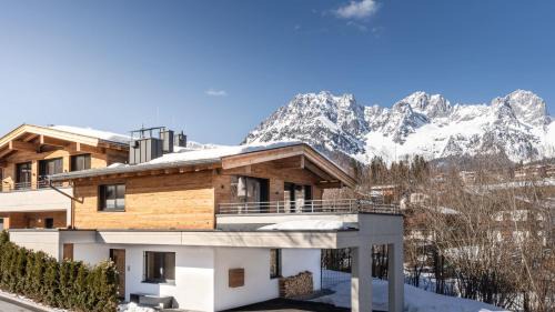 Going am Wilden Kaiser Chalet De Esquí | Genießen Sie Bergblick & Sauna im modernen Chalet