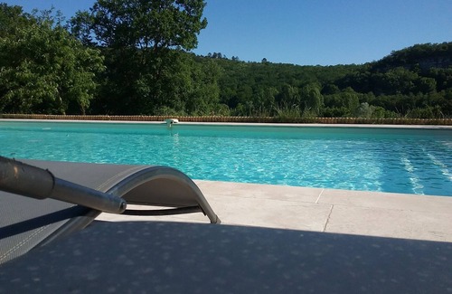 Les Eyzies Casa | gite les 7 frerès 4 personas con piscina