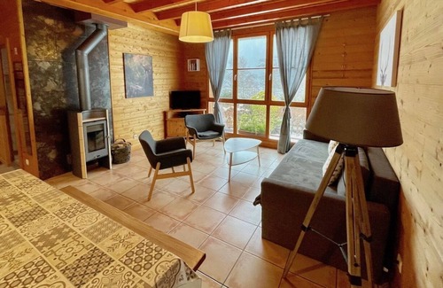 Xonrupt-Longemer Cabaña | Cómoda cabaña chalet para 8 personas con SPA Xonrupt-Longemer / Gérardmer