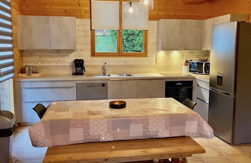 Xonrupt-Longemer Cabaña | Cómoda cabaña chalet para 8 personas con SPA Xonrupt-Longemer / Gérardmer