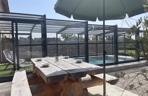 Couzon Cabaña | Gite Couzon, 2 bedrooms, 4 persons