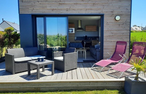 Saint-Pabu Casa | Gîte de Keroustad - Close to the beach with small sea view