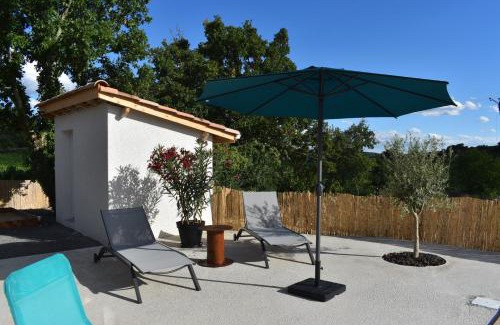 Balazuc Casa | Gite des Clapas Flora, villa avec piscine privée