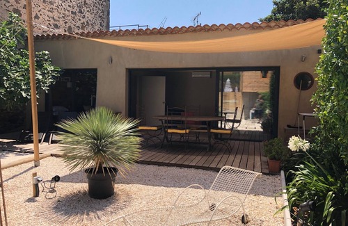 Marseillan Cabaña | Gite in a chambre d'hotes, quiet location with shared pool