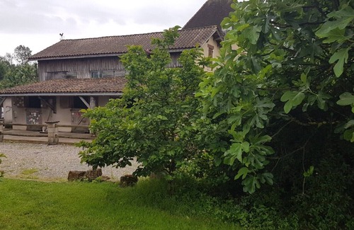 Lamonzie-Saint-Martin Casa | Casa de campo en Périgord para 4 personas con piscina y parque privado