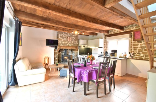 Sains Cabaña | Casa rural en el corazón de la bahía de Mont Saint Michel 2/6 personas