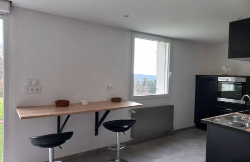 Dommartin-les-Remiremont Casa | Gite la Houbette in the heart of nature - magnificent view!