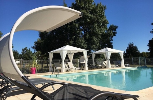 Le Cres Casa | Gite Les Chênes 4 personas con piscina cerca de Montpellier