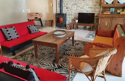 Marcillat-en-Combraille Cabaña | Gite Marcillat-en-Combraille, 4 bedrooms, 12 persons