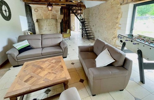 Rivarennes Cabaña | Gite Rivarennes, 4 bedrooms, 8 persons
