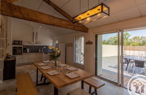 Torfou Cabaña | Gran casa rural en Torfou con terraza, barbacoa, bicicletas y cancha de petanca
