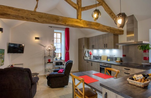 Saint-Pompont Cabaña | Casa rural Saint-Pompont, 1 dormitorio, 2 personas