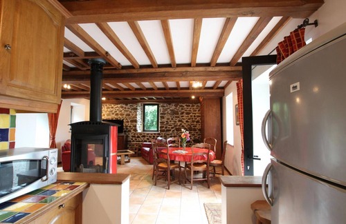 Tourville-sur-Sienne Cabaña | Gite Tourville-sur-Sienne, 3 bedrooms, 6 persons