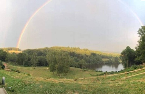 Ceyroux Casa | Gite w/ Private Lake - 80Acres/NatureTrails/PetsOK