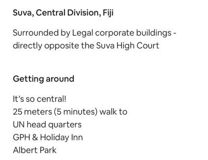 Suva Apartamento | Gladstone Gem 6 - Suva CBD 2 Bedroom Apartment