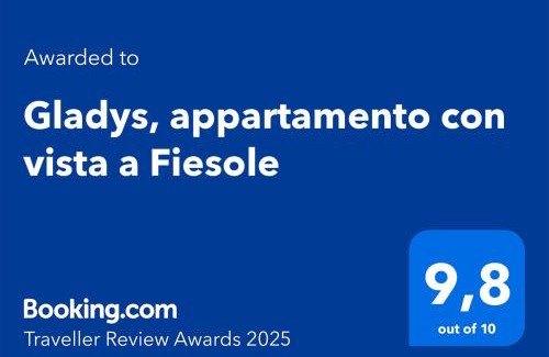 Fiesole Apartamento | Gladys, appartamento con vista a Fiesole