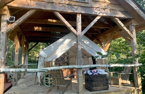 Fishs Eddy Alquiler De RV | Glamping at Joe's Hideaway at French Woods Farm