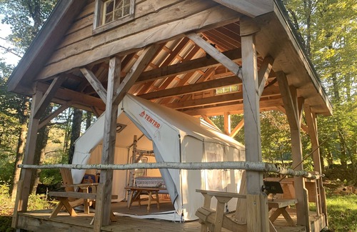 Fishs Eddy Alquiler De RV | Glamping at Joe's Hideaway at French Woods Farm