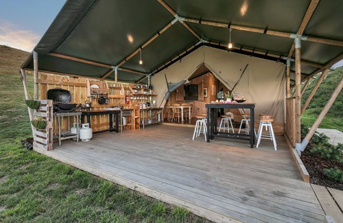 Mercer Cabaña | Glamping cerca de Auckland y Coromandel