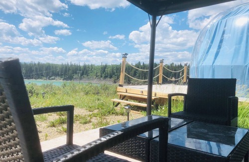 Bighorn No. 8 Alquiler De RV | Glamping Dome 3 in ghost lake