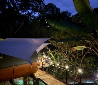 Puerto Jiménez Cabina | Glamping in jungle - Corcovado Nature Wonders - amazing views - available scooter