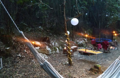 Ruiloba Apartamento | tienda Glamping en bosque junto al mar