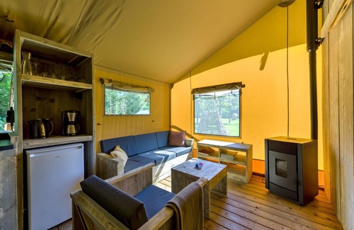 Municipality of Dalfsen Casa | Tienda Glamping en Países Bajos con terraza