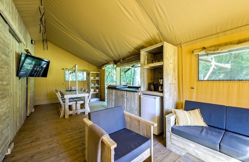 Municipality of Dalfsen Casa | Tienda Glamping en Países Bajos con terraza