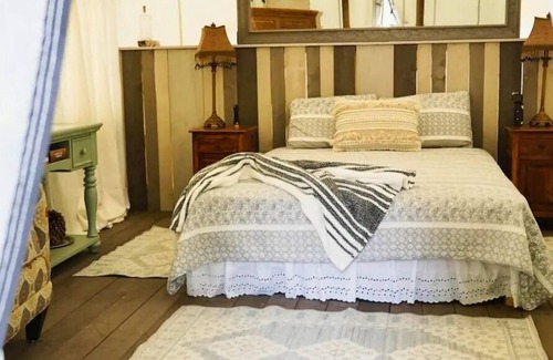 Ronan Cabina | Glamping Tent! Nestled at base of Mission Mountains! Quiet & secluded.