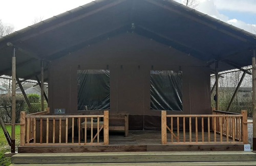 Municipality of Langedijk Cabina | Glamping tent with 2 bedrooms