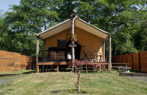 Copalis Beach Cabaña | Glamping tent Village