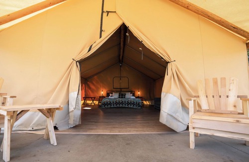 Copalis Beach Cabaña | Glamping tent Village