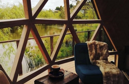 Combita Casa | Glamping tipo domo inmerso en la naturaleza rodeado de fauna y mucha paz