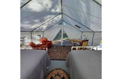 Olney Alquiler De RV | Glamping Wall Tent 8/ 2 Queens
