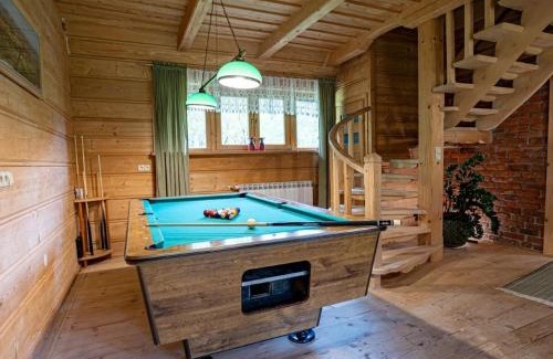 Bialy Dunajec Chalet De Esquí | GLICZAROWA OSADA, Chata 18 osób, Domek 8 osób NA WYŁĄCZNOŚĆ, 8 sypialni z łazienkami, spokój, przyroda, wyjątkowe miejsce
