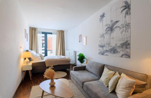 Innenstadt - Sankt Ulrich-Dom Apartamento | Global Living - Design Apartment I Rathausplatz I Kitchen I Augsburg