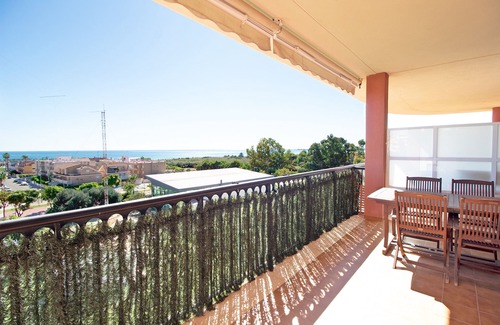 Canet de Berenguer Apartamento | Global Properties: Apartamento con gran terraza y piscina