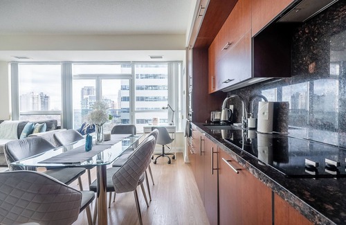 Willowdale Condominio | GLOBALSTAY. Cozy 1 BR and Den Condo in North York. Free Parking