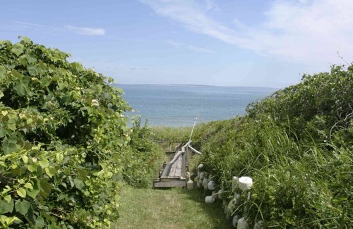 Aquinnah Casa | Gloriosa Vista al agua, playa privada