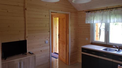 Wilkasy Cabina | Gościniec Mazurek , Domek drewniany 1