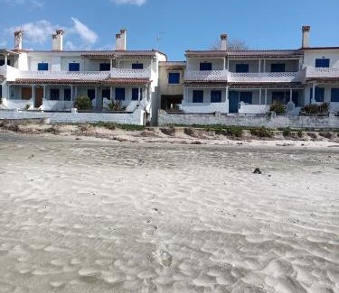 Skala Fourkas Casa | Golden sunset beach house