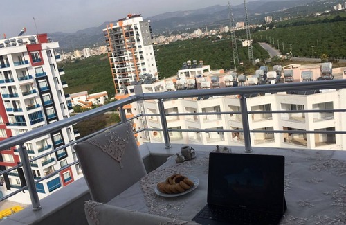 Kargıpınarı Apartamento | GoldenPark King Suites with Balcony & Sea view