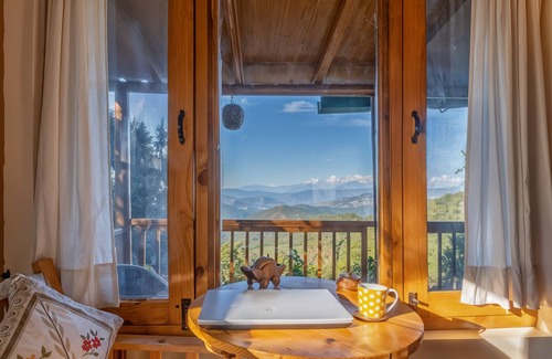 Kaul Cabaña | Goldi Cottage Himalayan Serenity Duplex Retreat 2 Duplex Rooms Muktheshwar