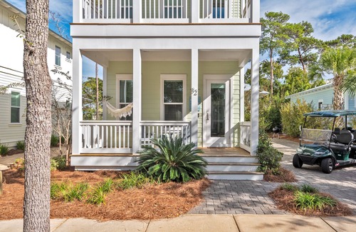 Greenway Park Casa | Golf Cart ☀️ Beach Chairs, Community Pool, Gated Community ☀️
